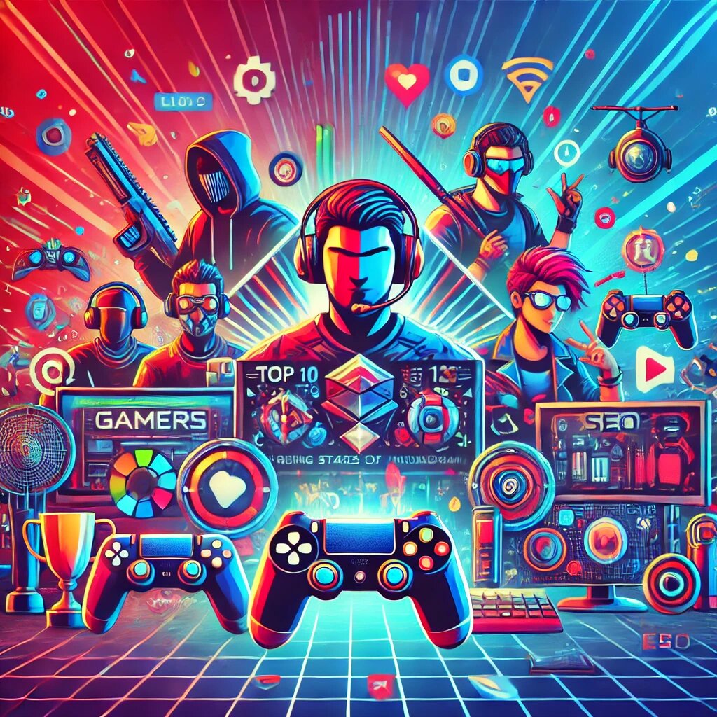 top 10 gamers in india